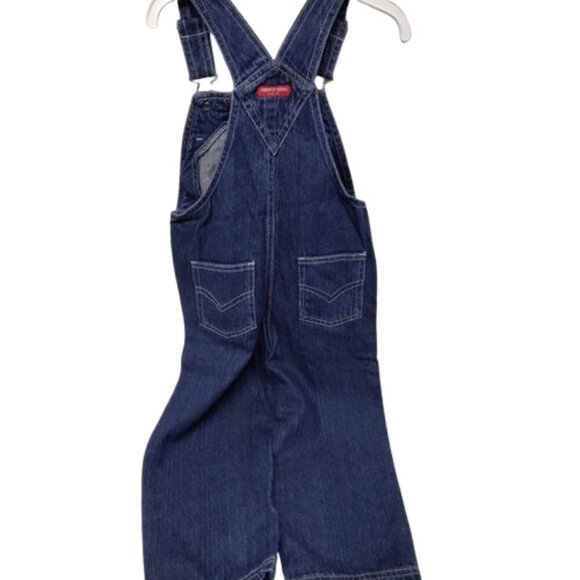Radio Flyer Denim Coveralls One Piece Size 3T 100% Cotton NWT dated 2004 - Picture 7 of 12